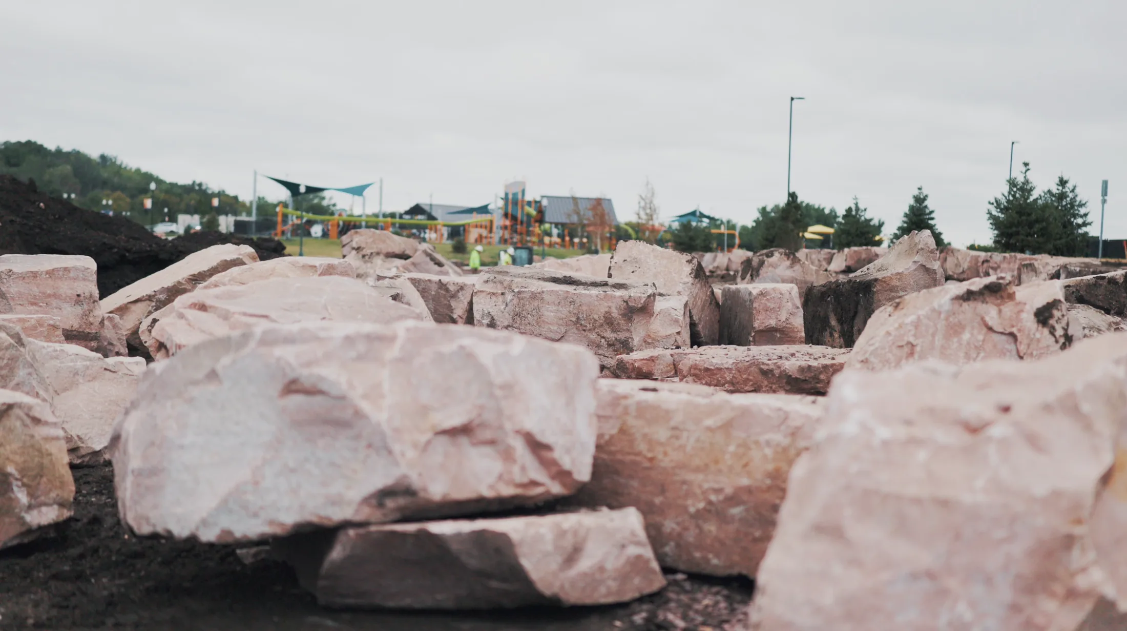 Urban Oasis construction work — frame 6