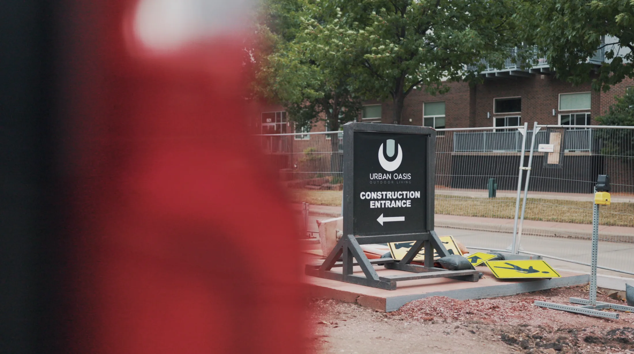 Urban Oasis construction work — frame 5