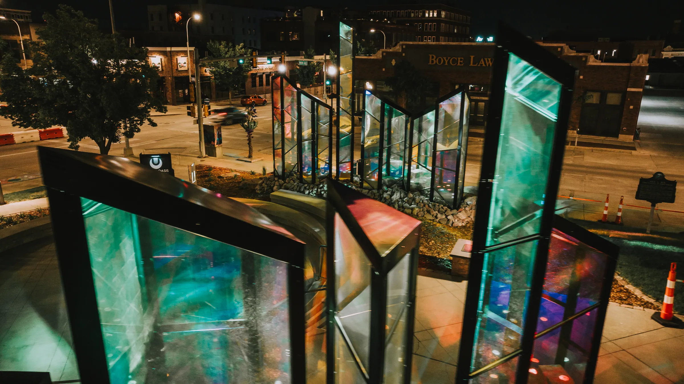 Cyclicality at the Washington Pavilion — view 2